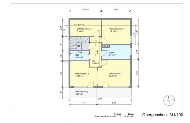 Grundriss Ferienwohnung