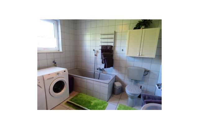 Badezimmer Ferienwohnung Kutscherhuus